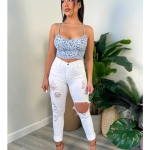 Laura's Boutique jeans (olive)